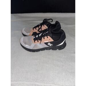 On Running Cloudrunner Womens Shoes Sz 8.5 Trainer Athletic Iron Black Sneakers